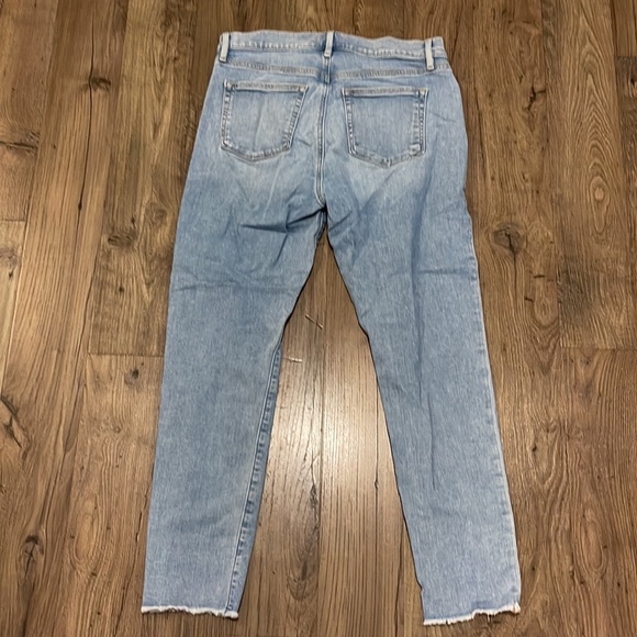 EUC Loft Button Fly Skinny Jeans - Size 30/10 - Picture 2 of 3